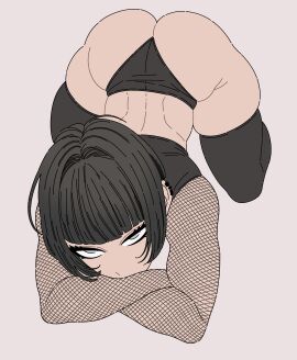 1boy 1femboy arched_back ass big_ass bubble_ass bubble_butt cute cute_face cute_femboy cute_male elbow_gloves eye_contact fat_ass femboy feminine feminine_body feminine_male feminine_pose feminization fishnets gay gay_male girly goth goth_boy lewdtober male oc on_knees original_character seductive seductive_look skindentation solo solo_femboy solo_male thick thick_ass thick_boy thick_thighs thighhighs voluptuous voluptuous_femboy voluptuous_male wide_hips yaoi yoradav