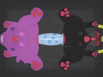 2d_animation 4:3 anal anal_fluids anal_fluids_on_dildo anal_fluids_on_sex_toy anal_kiss anal_sex anal_tugging animated ass ass_to_ass balls balls_touching belly big_balls big_belly big_butt blush blush_lines bodily_fluids bottom_view clenched_teeth deep_penetration dengon dildo dildo_in_ass dildo_insertion double_dildo duo eeveelution espeon faceless_character faceless_feral faceless_male feral foreskin frame_by_frame generation_2_pokemon genital_fluids genitals grey_background heart_symbol huge_butt humanoid_genitalia humanoid_penis leaking_precum leaking_saliva long_dildo loop low-angle_view male male/male male_penetrated messy nintendo object_in_ass open_mouth pawpads paws penetration penis pokemon pokemon_(species) precum saliva sex_toy sex_toy_in_ass sex_toy_insertion sharing_dildo sharing_sex_toy short_playtime simple_background sound sound_warning stomach_bulge tagme teeth thick_thighs umbreon video worm's-eye_view