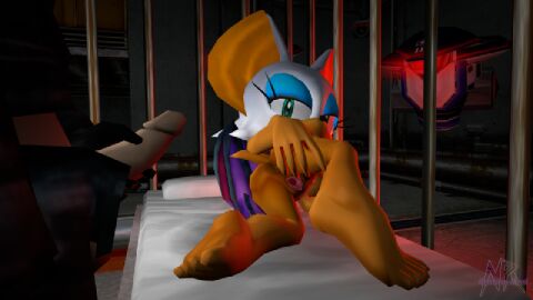 3d 3d_(artwork) 3d_model bat bat_wings demon female ganguro gun jail mobian mobian_(species) mobian_bat nightmare_ritual prison prison_cell prison_guard_position prisoner rouge_the_bat secret_agent sega soldier solo_anthro sonic_(series) sonic_adventure_2 sonic_the_hedgehog sonic_the_hedgehog_(series) spy succubus
