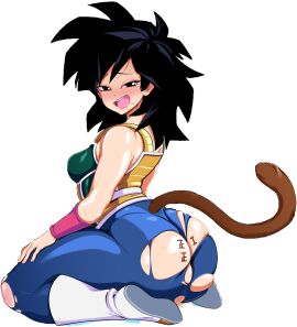 1girls after_fellatio alpha_channel ass big_ass black_eyes black_hair blush body_writing bodysuit boots bottom_heavy bracelet breasts bunkwizard dragon_ball dragon_ball_super dragon_ball_z eye_contact female female_focus for_sticker_use gine half-closed_eyes huge_ass jewelry long_hair looking_at_viewer medium_breasts milf monkey_tail mother no_background open_mouth png ripped_bodysuit ripped_clothing saiyan sitting small_breasts smile solo sticker_template stray_pubic_hair tail thick_thighs torn_clothes transparent_background transparent_png