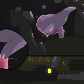 1:1 1boy 1girls absurd_res anus belly belly_markings bodily_fluids clitoral clitoris cuntboy cuntboy_sans_balls duo duo_focus erinthebat female feral feral_only genital_fluids genitals herm hermaphrodite hi_res intersex intersex/female lying male maleherm markings miros_bird_(rain_world) multi_genitalia on_front penetration penis pussy rain_world rodolphe_(erinthebat) slugcat spread_pussy spreading unbirthing vaginal_fluids vaginal_penetration videocult vore