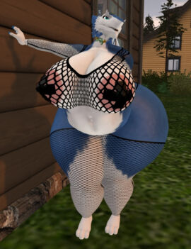 3d ass big_ass big_breasts breasts bubble_ass bubble_butt cleavage female ferialexonar furry huge_ass huge_breasts tagme thick_thighs wide_hips