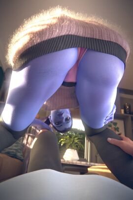 3d female overwatch solo_female solo_focus studioaberration widowmaker