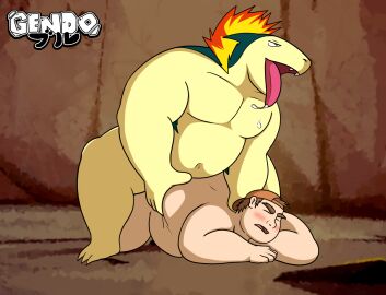 2024 2024_pokemon_teraleak anal anal_sex anthro anthro_penetrating anthro_penetrating_human armpit_hair ass badger big_dom_small_sub black_body blush bodily_fluids body_hair doggy_style dominant dominant_anthro dominant_male drooling duo from_behind_position gendomx generation_2_pokemon hi_res human human_on_anthro human_penetrated interspecies larger_anthro larger_male looking_pleasured male male/male male_penetrated male_penetrating male_penetrating_male mammal musclegut muscular muscular_anthro muscular_male mustelid musteline navel nintendo nude obese overweight overweight_anthro overweight_male pecs penetration penile penile_penetration penis penis_in_ass pokemon pokemon_(species) pokephilia saliva sex size_difference smaller_human smaller_male smaller_penetrated submissive submissive_human submissive_male tongue tongue_out typhlosion yellow_body