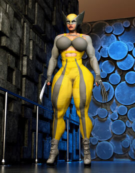 1girls 3d ass big_ass big_breasts breasts bust busty curvaceous curvy curvy_figure divergentartgb female female_focus high_heel_boots high_heels hips hourglass_figure huge_ass huge_breasts large_ass large_breasts laura_kinney legs light-skinned_female light_skin marvel marvel_comics mature mature_female mutant platform_heels slim_waist thick thick_hips thick_legs thick_thighs thighs top_heavy voluptuous waist wide_hips wolverine_(x-23) x-23 x-men