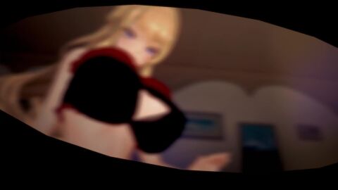 1boy 1girls 3d 3d_animation aether_(genshin_impact) animated ass big_ass big_breasts big_butt bigger_female blonde-haired_female blonde_female blonde_hair breasts censored clothed_female clothed_sex female female_focus genshin_impact hikar61 hongcha03 koikatsu large_ass large_boobs large_breasts large_butt larger_female light-skinned_female light_skin lingerie longer_than_30_seconds male male_pov mommy navia_(genshin_impact) sex sound tagme video