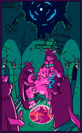 ambiguous_gender anthro border_collie bound canine chained chains clothing collie cultist demon dildo domestic_dog furry genitals group hell hellhound herding_dog hi_res horn kinkykikker lava male male/male mammal mythological_canine mythological_creature mythology nbdog pastoral_dog penis questionable_consent robe robe_only sex_toy sheepdog sky spikes summoning summoning_circle tail temple unusual_anatomy unusual_genitalia unusual_penis