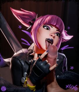 1boy 1girls 3d 3d_(artwork) 3d_render bathroom between_legs big_cock big_penis black_eyebrows black_lipstick blender blender_(software) blender_eevee brown_eyes choker clothed crazy_eyes epic_games eyelashes eyeshadow fair-skinned_female fair_skin fellatio female foreskin fortnite fortnite:_battle_royale guitar huge_cock imminent_fellatio imminent_oral imminent_sex jacket jonesy_(fortnite) kneeling kneeling_oral_position licking licking_penis light-skinned_female light_skin looking_at_partner makeup male pale-skinned_female pale_skin penis pink_eyeshadow pink_hair power_punk power_punk_(fortnite) public_bathroom public_toilet punk punk_girl punk_hair rock rocker short_hair sitting toilet tongue_piercing twintails uncircumcised uncircumcised_penis uncut uni_reiko_(artist) uniofalltrades video_game video_game_character video_games