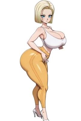 1girls ai_generated alternate_version_available android_18 animated artist_request blonde blonde_female blonde_hair blonde_hair_female blue_eyes blue_eyes_female bouncing_ass bouncing_breasts cameltoe cleavage curvy dragon_ball erect_nipples female gigantic_breasts high_heels huge_areolae huge_ass nai_diffusion no_sound puffy_nipples realistic short_hair short_hair_female stable_diffusion thick_lips video voluptuous wide_hips yellow_hair
