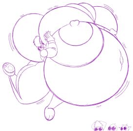 2023 ass_inflation beatrice_(migu) belly_inflation body_inflation breast_inflation catgirl chara_(migu) inflation kina_(migu) migu olive_(migu) puffy_cheeks sketch soda_inflation tail_inflation thighs_inflation