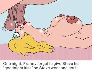 amateur_artist american_dad breasts deepthroat female francine_smith huge_breasts huge_cock incest male mother_and_son oral_sex penis sbb steve_smith