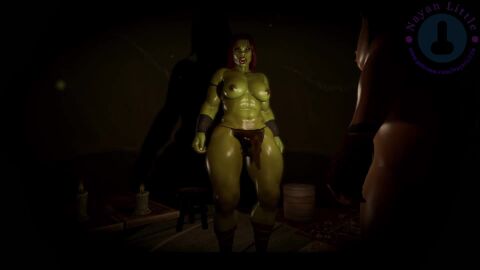 3d anal anal_sex animated animation anus barbarian bracers cum_in_ass cum_in_pussy cum_inside cumming cumming_from_anal_sex dominated_futa domination drooling erection fast_thrusts fucked_from_behind fucked_silly futanari green_skin hands-free hands_free_ejaculation hands_free_orgasm handsfree_ejaculation hard_cock hard_on hard_sex human_male human_on_orc male_on_futa meeting moaning moaning_in_pleasure muscles muscular muscular_futa nayanlittle normal_penis normal_size_dick orc orc_futa orgasm_from_anal patreon patreon_reward power_bottom powerbottom red_eyes red_hair rough_sex semen sex_on_chair shooting_cum submissive_futa sweat sweating tagme taken_from_behind tent thick_thighs tribal tusks video
