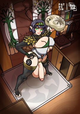 1futa 2020 2d 2d_(artwork) after_ejaculation after_masturbation after_orgasm background balls balls_out ballsack belly_button big_balls big_breasts big_testicles black_hair black_leggings black_legwear blush blush_lines breasts bursting_breasts cleavage cleavage_overflow clothed clothed_futa clothing cock cock_ring commission condom condom_balloon condom_filling cum cum_filled cum_filled_condom cum_in_condom cum_inside elf elf_ears elf_futa exposed_balls exposed_penis filled_condom flaccid flaccid_after_cumming flaccid_penis foreskin foreskin_folds futa_only futanari green_eyes hi_res high-angle_view highres huge_balls huge_breasts huge_testicles intersex k.ink_ink large_balls large_breasts large_testicles leggings legs legs_apart legwear light-skinned_futa light_skin nipple_bulge oc original original_character partially_clothed penis penis_exposed penis_out pointed_ears pointy_ears selling_cum short_hair skindentation smooth_balls smooth_penis smooth_skin solo standing testicles thalia_(lolbamf) thick_thighs thigh_highs thighhighs thighs tiara uncircumcised vein