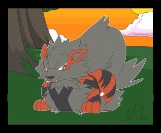 2d_animation ambiguous_gender animated arcanine black_nose black_stripes digital_media_(artwork) duo feral frame_by_frame fur generation_1_pokemon grey_body grey_eyes grey_fur harness hi_res humping looking_back loop male male/ambiguous nightdazed nintendo orange_body orange_fur outside plant pokemon pokemon_(species) short_playtime size_difference smile stripes sunset trapped tree white_body white_fur