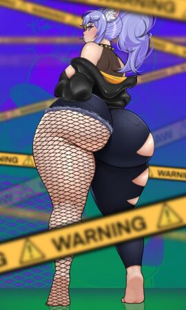 1girls ass ass_focus big_ass bookiebough bubble_ass bubble_butt character_request commission female female_only solo solo_female tagme tagme_(character) twitter_link ych