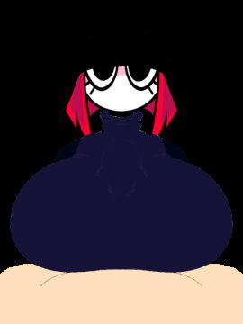 1boy 1girls alien alien_girl alien_humanoid animated animated_gif beat_banger beat_banger_(friday_night_funkin) big_breasts breasts duo female friday_night_funkin friday_night_funkin_mod gif hotline_024 male male/female nikku_morioka paizuri pink_areola pink_eyes pink_hair sprite straight straight_sex toriel_beat_banger transparent_background white-skinned_female white_skinned_female