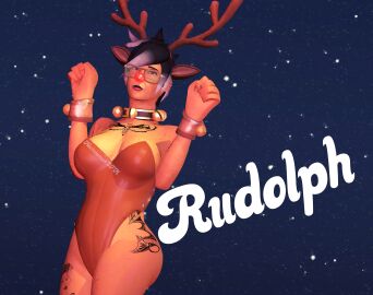 cristygallagher deer_girl femscout femscout_(alt_design) reindeer team_fortress_2 tf2