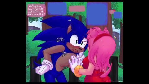 1boy 1girls amy_rose animal_genitalia anthro anthro_on_anthro ass bent_over blue_fur comic comic_dub cum cum_in_pussy cum_in_womb cum_inside dialogue doggy_style doodlehouseva duo ejaculation female fur furry furry_female furry_male furry_only genitals gloves hands_on_ass hedgehog house_doodle impregnation kittiesnkream male male/female mammal ovum ovum_with_heart penis penis_in_pussy penis_in_womb pink_fur pussy sex sonic_(series) sonic_the_hedgehog sperm_cell sperm_meets_ovum straight straight_sex sweat sweaty_ass tagme tail video white_gloves womb x-ray