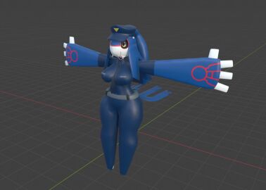 big_breasts breasts clausxdultra cleavage female huge_breasts kyogre kyu_(artesjsc) tagme thick_thighs wide_hips