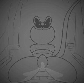 2futas anal_sex animated animated_gif ass back_view balls big_ass big_cock futanari futasub gif gif_from_video huge_balls huge_cock hung_bottom intersex keycock loop looping_animation penis princess_peach restrained super_mario_world wendy_o._koopa