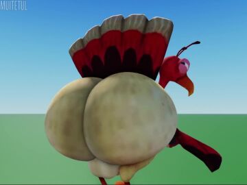 1boy 3d animated ass ass_clapping ass_focus balls big_ass big_butt dat_ass enormous_ass enormous_butt feral gay gigantic_ass gigantic_butt huge_ass huge_butt hyper_ass hyper_butt looking_back looping_animation male male_only massive_ass massive_butt miitopia muitetul nintendo no_sound tagme turkey twerkey twerking video