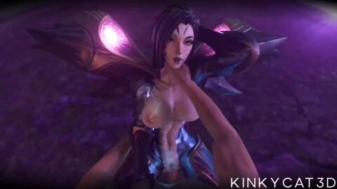 1boy 1girls 3d animated big_breasts bodysuit breasts breasts_out clothed_sex edit female full_lips kai'sa kinkycat3d kinkykatt3d large_breasts league_of_legends league_of_legends:_wild_rift light-skinned_female light_skin male mature_female mature_male neck_grab nipples plump_ass pov pov_eye_contact pussy sex slim_waist sound stand_and_carry_position standing_sex tagme thrusting upright_straddle vaginal_penetration video wide_hips