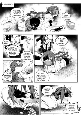 barefoot bdsm black_and_white blindfold blindfolded bondage chizuru_sakamoto comic comic_page dominant_female drooling eudetenis feet female glasses hogtie interrogation manga manga_page monochrome mrgagfoot restrained rope rope_bondage tagme tape_gag taped_mouth text tongue tongue_out vibrator