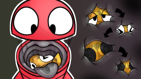 aerithsnakey ambiguous_gender r.e.p.o. robot semibot swallowed_whole vore