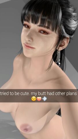 1girls 3d animated eve_(stellar_blade) fart fart_cloud farting farts female funny nude sound tagme video