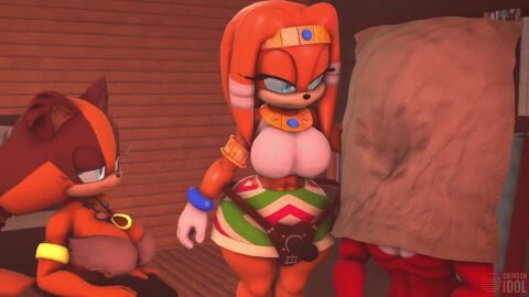 1boy 2girls 3d 5_toes animated anthro ass assjob barefoot big_ass big_breasts big_penis black_screen_roulette blank_thumbnail blowjob breasts burping buttjob crimson_idol_(artist) cum cum_from_fart fart fart_fetish farting_in_face fartjob feet female knuckles_the_echidna male mp4 penis sex_toy sfm soles sonic_(series) sonic_boom sonic_the_hedgehog_(series) sound source_filmmaker sticks_the_badger sticks_the_jungle_badger sticks_the_tejon tagme tikal_the_echidna toes video