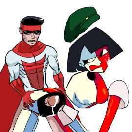 crossover cum dream_bbq ena ena_(dream_bbq) ena_(series) female fucked invincible mark_grayson omni-mark_(invincible) what