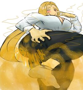 ass big_ass fart fart_cloud fart_fetish farting luxx_solar naruto tsunade