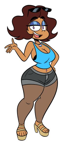 1girls 2023 5_fingers ass beauty_mark belly_button_piercing big_ass big_breasts black_bra blue_eyeshadow bra breasts brown_hair cute dani_california eyeshadow female heels jean_shorts light_blue_tank_top looking_at_viewer mole mole_under_eye necklace oboithisisfunky original original_character piercing pink_eyes short_shorts shorts sunglasses sunglasses_on_head tagme tan tan-skinned_female tan_body tan_skin tank_top tanned tanned_body tanned_female tanned_skin transparent_background