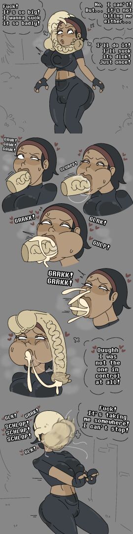 1female 1girls after_oral after_sex aggressive alyx_vance balls balls_on_face ballsack bandana big_lips bigger_female bigger_penetrated black_clothing black_legwear blowjob cameltoe cheek_bulge cheeks_full clothed clothed_sex clothing comic comic_page comic_strip creature cum cum_in_mouth cum_inside cum_string cum_trail dark-skinned_female dark_skin deepthroat dripping_cum ejaculating_cum ejaculation english english_text exotic_penis face_fucking face_mounting facefuck facehugger_like_creature facehugging fat_cock female femsub fingerless_gloves fully_clothed half-life_(series) headcrab huge_cock human human_penetrated hung imminent_oral imminent_sex long_penis mascara_tears massive_penis milkbuni monster monster_cock monster_on_female monster_on_human monster_penetrating monster_sex monsterdom mounting mounting_head mouth_full_of_cock mouth_full_of_cum nipple_bulge penis_admiration penis_bigger_than_body penis_on_face rolling_eyes ruined_makeup running_mascara saliva saliva_string saliva_trail sex shiny_clothes size_difference skin_tight small_but_hung small_dom_big_sub smaller_penetrating_bigger steam steamy submissive_female sweat taller_female temptation text thick_penis tight_clothing tight_fit veiny_penis