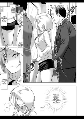 comic comic_page female forced_exposure groping hairy public public_sex solo_female spanish_text train