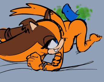 1boy 1girls accessory all_fours anal anthro aroused ass ass_up assjob badger bare_ass bare_back bare_legs barefoot bedroom_eyes bent_legs blue_eyes blue_fur blue_hair bracelet breasts brown_fur brown_hair buttjob buttocks collar collar_only dirty dirty_ass doggy_style duo erection eulipotyphlan eyelashes fart fart_cloud fart_fetish farting farts feet female feral feral_girl fetish flatulance fur gassy gassy_female half-closed_eyes head_down_ass_up hedgehog hi_res hot_dogging humanoid humanoid_feet jewelry jungle_girl kneeling legs long_eyelashes looking_back looking_up lying male male/female mammal mobian_(species) mustelid musteline nude orange_fur orange_hair penis seducing seduction seductive seductive_eyes seductive_look seductive_pose seductive_smile sega sex small_breasts smelly smelly_ass smile sniffable_ass sonic_(series) sonic_boom sonic_the_hedgehog sonic_the_hedgehog_(series) squish sticks_the_badger stinky stinky_ass teenage_female teenage_male teenager third-party_edit tighesammy toes two_color_fur two_colored_hair wild wild_girl young