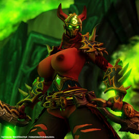 3d blizzard_entertainment breasts burning_legion draenei draenei_female eredar eredar_female female kingofdracthyr tagme warcraft world_of_warcraft