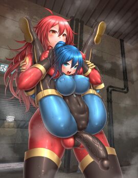 1futa 1girls absurdres ahoge areolae balls black_footwear black_gloves blu_pyro_(tf2) blue_bodysuit blue_eyes blue_hair bodysuit breasts cameltoe clitoris closed_mouth clothed clothing covered_navel covered_nipples duo emperpep erection female fempyro full_nelson fully_clothed futa_with_female futanari gloves highres huge_cock human imminent_penetration imminent_vaginal impossible_bodysuit impossible_clothes indoors intersex large_breasts large_penis latex latex_bodysuit latex_boots latex_clitoris latex_clothing latex_futa latex_gloves latex_legwear latex_nipples latex_skinsuit latex_stockings latex_suit latex_thighhighs latex_vagina light-skinned_female light-skinned_futa light_skin long_hair multiple_females multiple_girls nipples open_mouth penis personification ponytail pussy pyro_(team_fortress_2) red_bodysuit red_eyes red_hair red_pyro_(tf2) skin_tight skin_tight_clothes skin_tight_dress skin_tight_outfit skin_tight_suit skin_tight_thighhighs skintight skintight_bodysuit skintight_clothes skintight_clothing skintight_dress skintight_suit standing sweat tareme team_fortress_2 testicles veins veiny_penis zipper