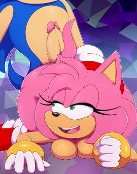 1girls amy_rose bigdon1992 female hairband sonic_(series) sonic_the_hedgehog