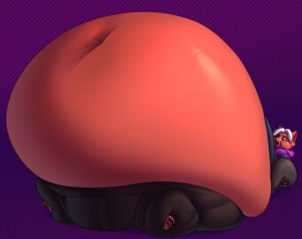 2024 bbm belly_bigger_than_body big_belly bulge chipchell furry hyper_belly male overweight penis pyrocynical pyrocynical_(fursona) ssbbm tagme thick_thighs wide_hips youtube