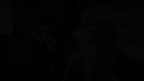 1girls 2boys ahe_gao blush breasts breasts_out cuckold fate/grand_order fate_(series) female_pubic_hair fishnets hair_over_one_eye internal_cumshot large_breasts mash_kyrielight ntr nude_male pubic_hair tagme toushin vaginal_penetration vaginal_sex video