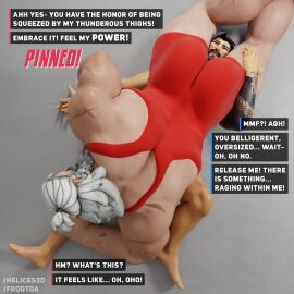 2boys bara comic gay hanzo helices3d male male/male male_only muscular muscular_male overwatch overwatch_2 reinhardt yaoi