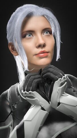 1girls 3d a.lias black_cat_(insomniac) black_cat_(marvel) blue_eyes bodysuit breasts busty curvy curvy_figure felicia_hardy female marvel marvel_comics ponytail spider-man_(ps4) spider-man_(series)