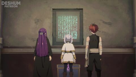 1boy 1girls blowjob cum cum_in_mouth cum_in_pussy frieren tagme video