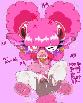 cat_ears cat_tail chocovania_(character) crying crying_with_eyes_open female fingering imp meweeze original original_character pussy pussy_juice