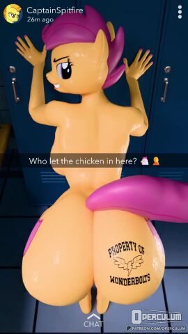 1girls 3d 3d_animation against_locker animated ass ass_shake ass_tattoo backboob bent_over big_ass bottom_heavy breasts camera fat_ass female female_only friendship_is_magic huge_ass indoors jiggle jiggling_ass large_ass looking_at_viewer looking_back massive_ass my_little_pony nude nude_female operculum orange_body purple_hair purple_tail recording scootaloo_(mlp) shaking_ass shiny_skin showing_off showing_off_ass smile smug solo sound tail tattoo thick_ass thick_thighs twerking video wet wet_skin wide_hips