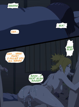 2girls 3boys accurate_art_style adultery affair anus ass balls bed bedroom blonde_hair blush bodily_fluids boruto:_naruto_next_generations breasts cheating cheating_(relationship) cheating_husband cheating_wife completely_nude cowgirl_position cuckquean dark dark_room dirty_talk double_penetration english_language english_text facial_mark fellatio female foursome gangbang genital_fluids group group_sex husband_and_wife hyuuga_hinata infidelity insertion landscape large_breasts male married_female mature mature_female medium_breasts milf mmmf_foursome multiple_boys multiple_insertions multiple_males multiple_penises nakadashi naruto naruto_(series) netorare nipples ntr nude on_bed on_top oral orgy penetration penis ponytail pussy quad_tails semen semen_covered semen_in_anus semen_in_mouth sex sex_next_to_sleeping_person sex_on_bed shadow_clone_jutsu sleeping spread_legs straddling straight straight_sex temari testicles text tied_hair triple_penetration unfaithful uzumaki_naruto vagina vaginal_penetration whisker_markings