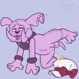 1boy 2023 3_toes 4_fingers all_fours animal_genitalia balls biped blush bodily_fluids bow_ribbon canid claws clothing colored_sketch digital_drawing_(artwork) digital_media_(artwork) digitigrade feet feral finger_claws fingers fully_sheathed furry furry_only generation_2_pokemon genital_fluids genitals granbull half-closed_eyes hat headgear headwear hi_res hiked_leg littlestfuzz looking_pleasured looking_up male male_only mammal marking_territory narrowed_eyes nintendo nude peeing peeing_on_clothing penis pink_body piss_shivers pokemon pokemon_(species) pokemon_only raised_leg shaking sheath shivering simple_background sketch smile solo tail teeth toe_claws toes tongue tongue_out tusks urine urine_on_clothing urine_on_ground urine_splatter urine_stream watersports wet wet_clothing