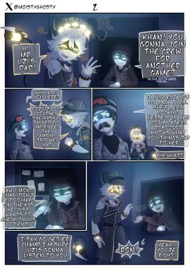 comic khan_(murder_drones) moistyghosty murder_drones n_(murder_drones) tagme