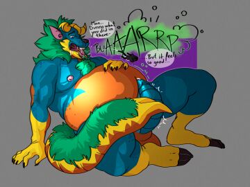 2025 after_vore animal_mask anthro anthro_pred artist_name balls belly belly_grab big_balls big_belly big_penis blue_body bodily_fluids bodily_noises bondage brown_body brown_fur burping burping_up_object capcom cel_shading churn claws closed_eyes clothing colored dialogue digestion digestion_noises digestion_sequence digital_drawing_(artwork) digital_media_(artwork) duo english_text erection fanged_wyvern fatal_vore feet fur genital_fluids genitals green_hair hair head_tuft hi_res huge_cock humanoid_genitalia humanoid_penis leaking male male/male mammal mane markings mask melting monster_hunter moobs murid murine muscular muscular_anthro muscular_male navel nipples nude onomatopoeia open_mouth oral_vore orange_body organs overweight overweight_anthro overweight_male paws penis petplay precum pup_mask puppyplay rat regurgitation rodent roleplay rumbling_stomach saliva scalie sequence shaded shirt signature simple_background slosh sloshing_belly smile solo solo_focus sound_effect_variant sound_effects speech_bubble spitting stomach stomach_acid stomach_bulge tail tank_top text thick_penis thick_tail topwear tuft vegan_(character) veganlettuce vein veiny_penis vore watermark yellow_body zinogre